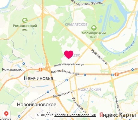 На карте