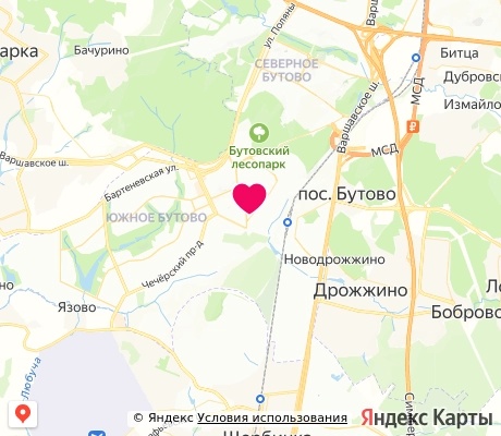 На карте
