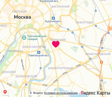 На карте