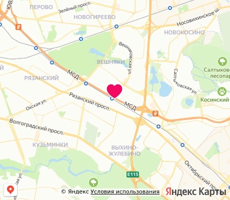 На карте