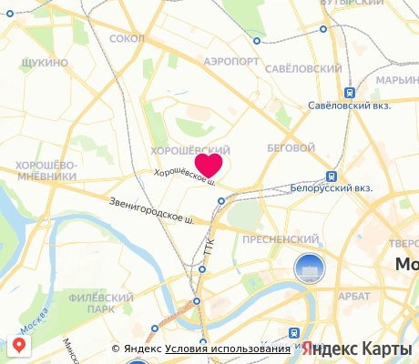 На карте