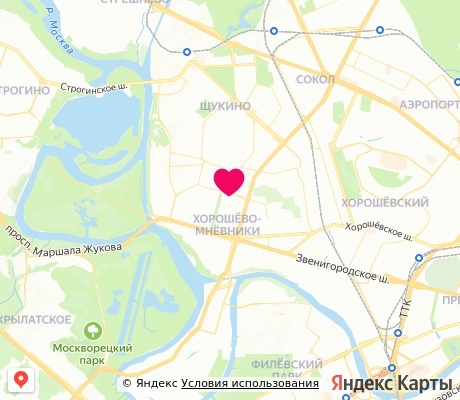 На карте
