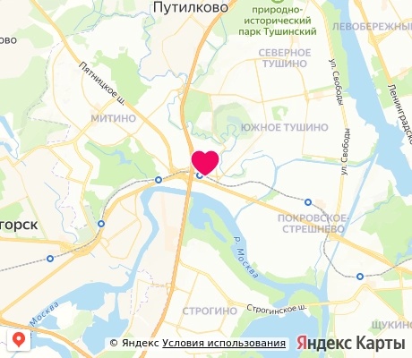На карте