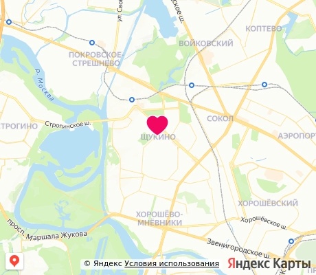 На карте
