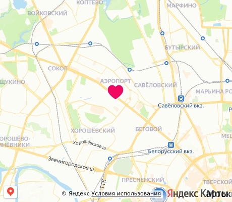 На карте