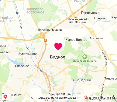На карте