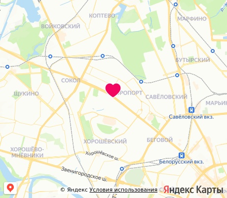 На карте