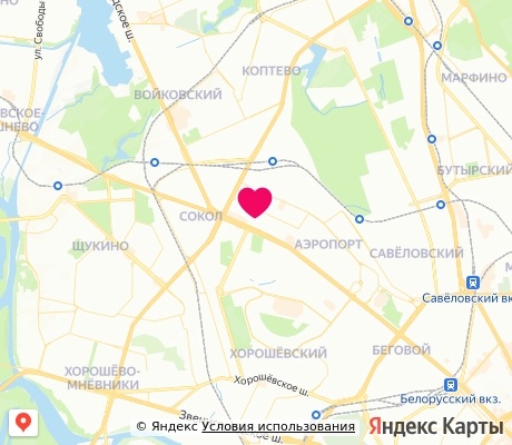На карте