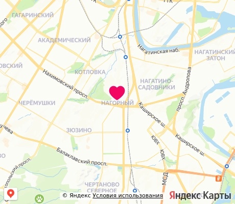 На карте