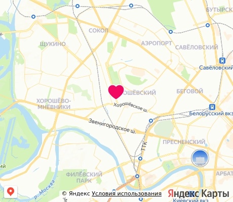 На карте