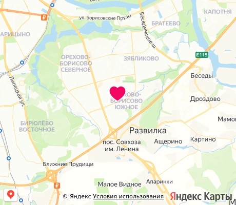 На карте