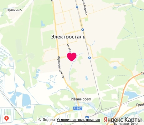 На карте