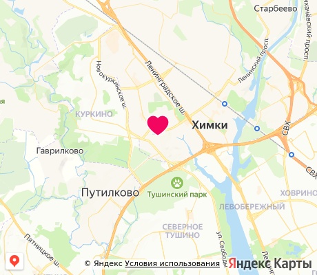 На карте