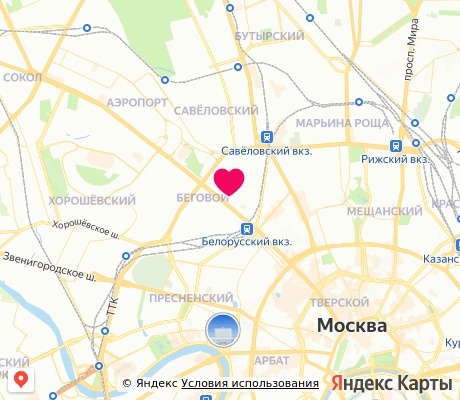 На карте