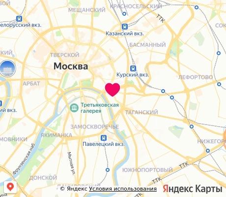 На карте