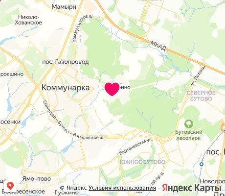На карте