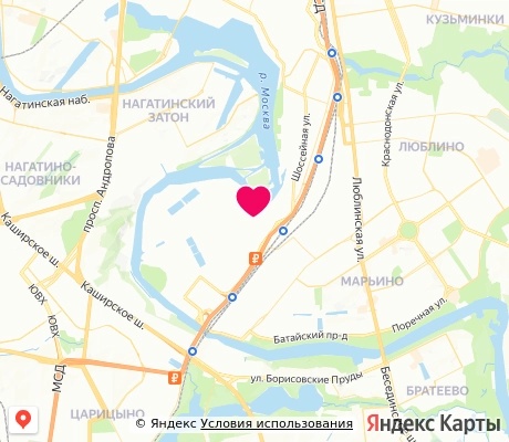 На карте