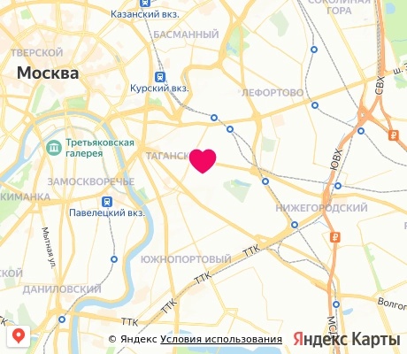 На карте