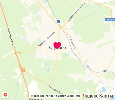 На карте