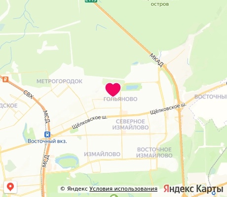 На карте