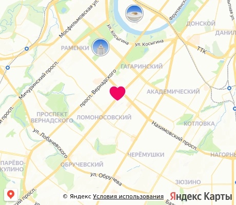 На карте