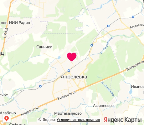 На карте