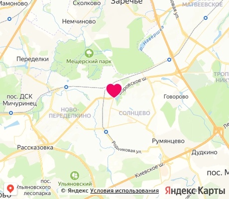 На карте