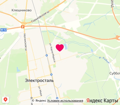 На карте