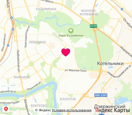 На карте