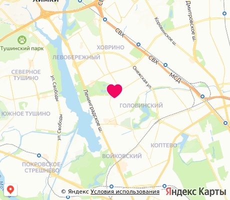 На карте