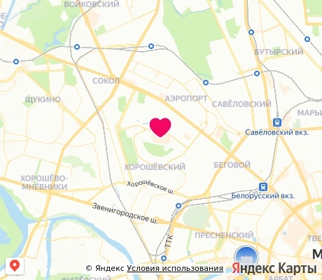 На карте