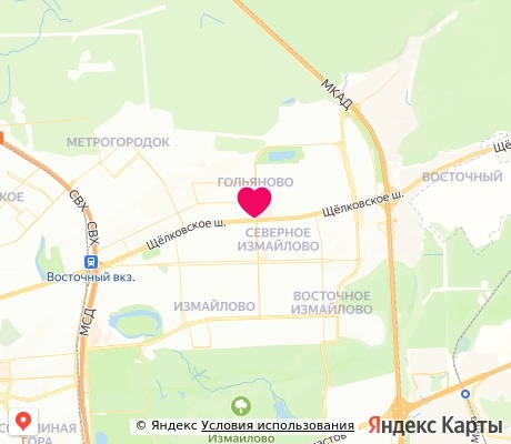 На карте