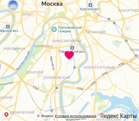 На карте