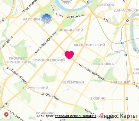 На карте