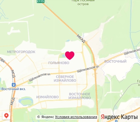 На карте