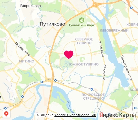 На карте