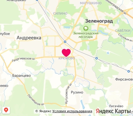 На карте