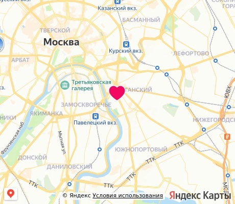 На карте