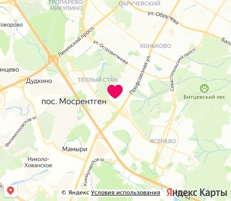 На карте