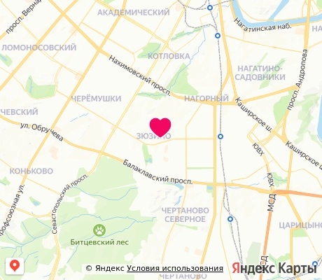 На карте