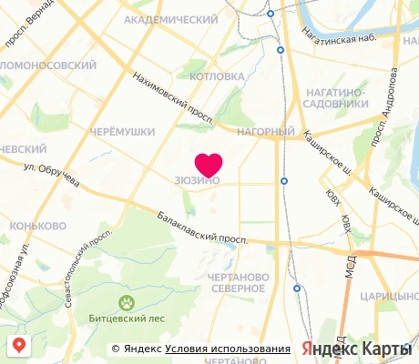 На карте