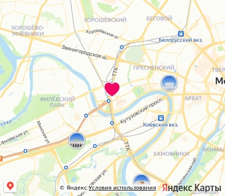 На карте