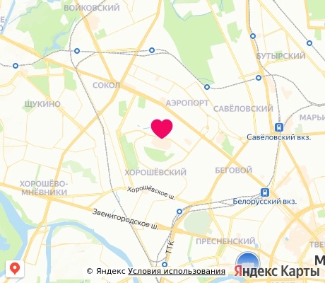На карте