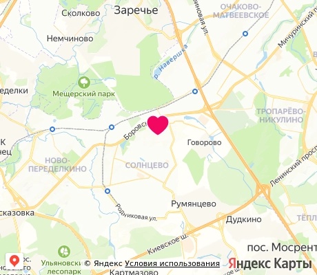 На карте