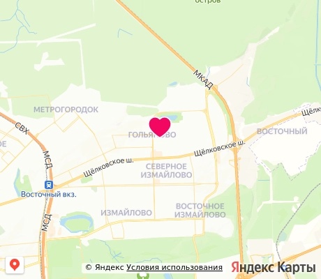 На карте