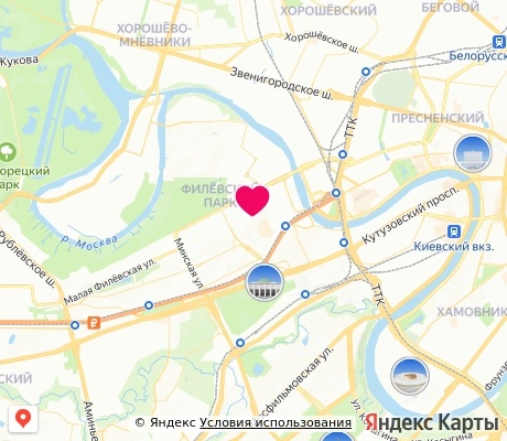 На карте