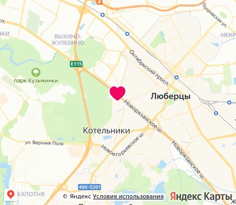 На карте