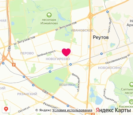 На карте