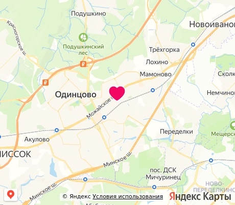 На карте