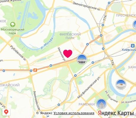На карте
